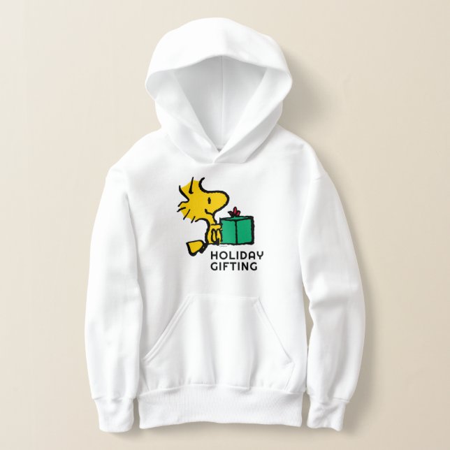 Peanuts | Woodstock Christmas Gift Hoodie (Laydown)