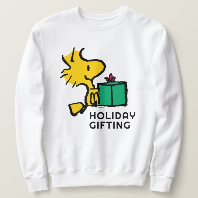 Peanuts | Woodstock Christmas Gift Sweatshirt (Design Front)