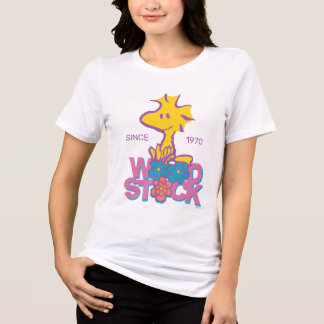 Peanuts | Woodstock Flowers Tri-Blend Shirt