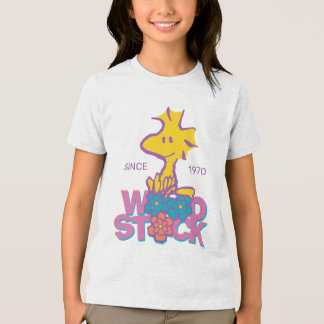 Peanuts | Woodstock Flowers Tri-Blend Shirt