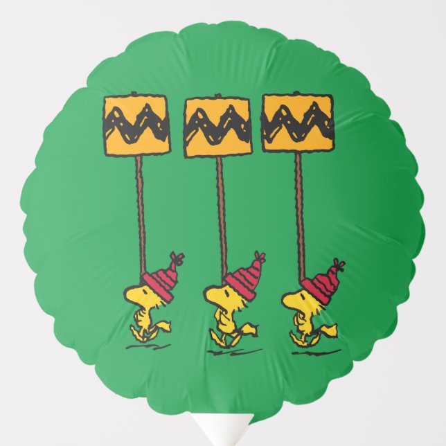 Peanuts | Woodstock & Friends Sign March Balloon (Front)
