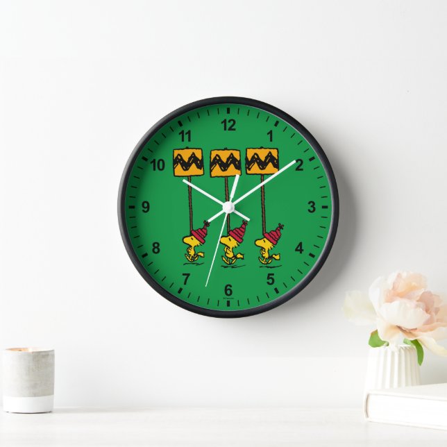 Peanuts | Woodstock & Friends Sign March Clock (Home)