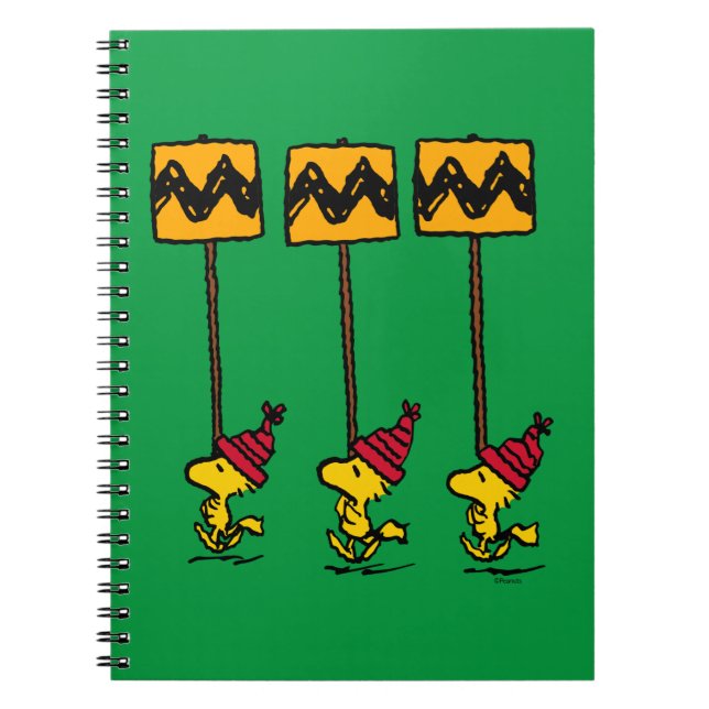Peanuts | Woodstock & Friends Sign March Notebook (Front)