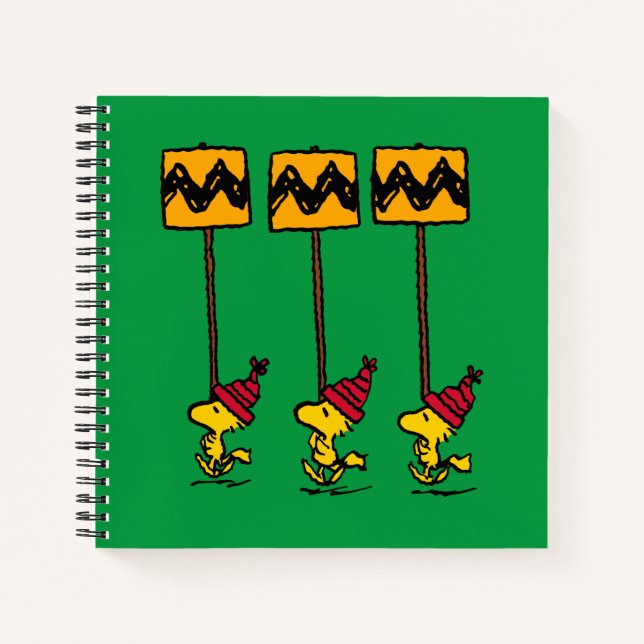Peanuts | Woodstock & Friends Sign March Notebook (Front)