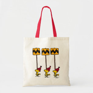 Peanuts Woodstock & Friends Sign March Tote Bag