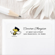 Peanuts Woodstock Graduate Label