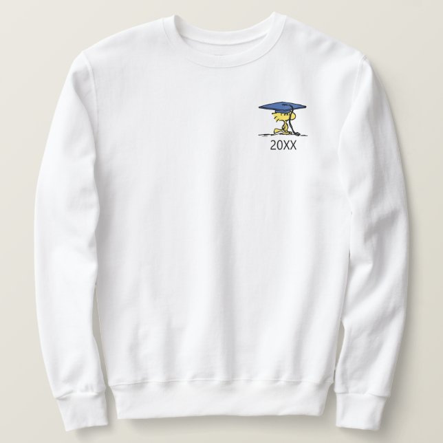 Peanuts | Woodstock Graduation Sweatshirt (Design Front)