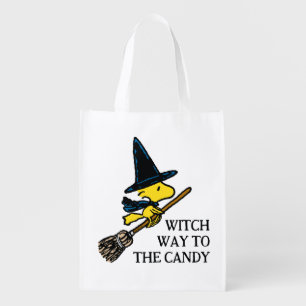 Peanuts   Woodstock Halloween Witch Candy Bag