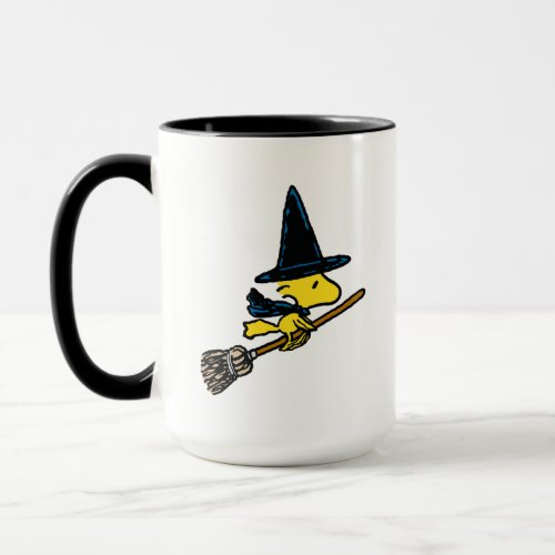 Peanuts  Woodstock Halloween Witch Mug