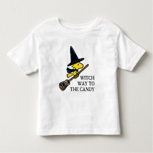 Peanuts Woodstock Halloween Witch Toddler T-shirt