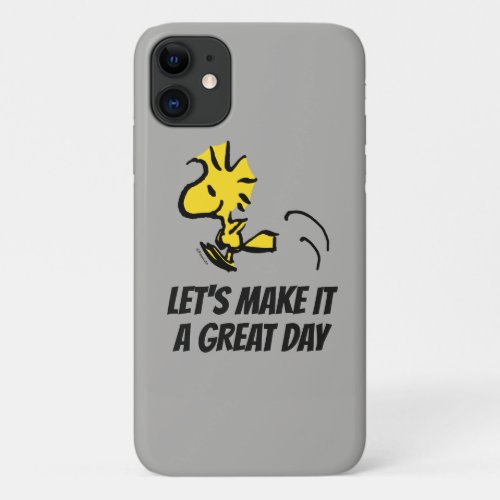 Peanuts  Woodstock Jumping iPhone 11 Case
