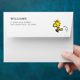 Peanuts Woodstock Jumping Envelope