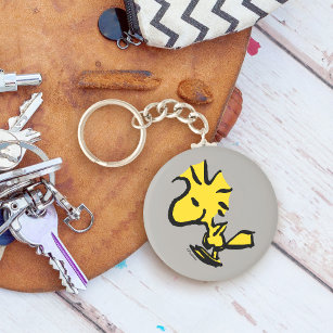 Peanuts, Valentine's Day, Charlie Brown & Snoopy Keychain