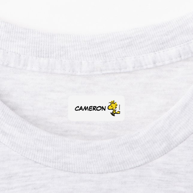 Peanuts | Woodstock Jumping Kids' Labels (Affixed)