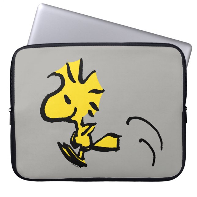 Peanuts | Woodstock Jumping Laptop Sleeve (Front)