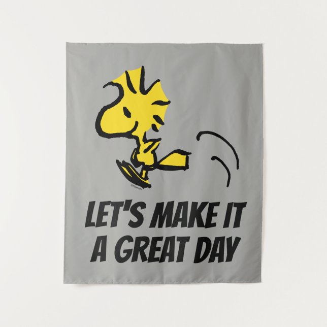 Peanuts | Woodstock Jumping Tapestry (Front)