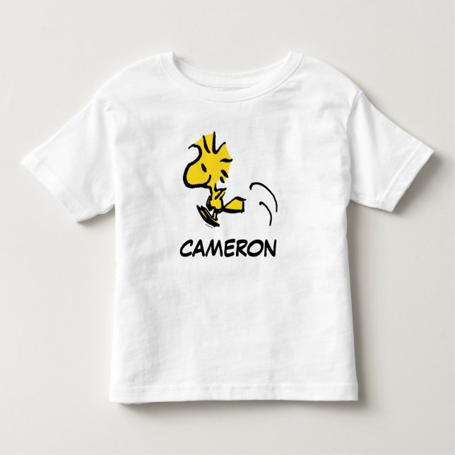 Peanuts | Woodstock Jumping Toddler T-shirt (Front)