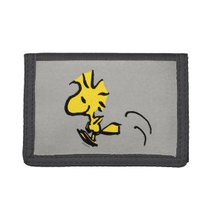 Peanuts Woodstock Jumping Tri-fold Wallet