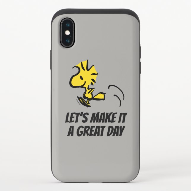 Peanuts | Woodstock Jumping Uncommon iPhone Case (Back)