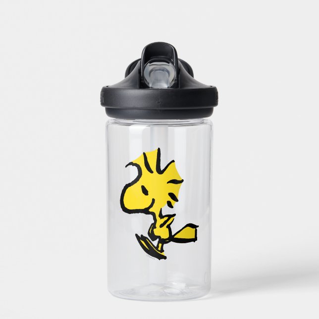 Peanuts | Woodstock Jumping Water Bottle (Front)