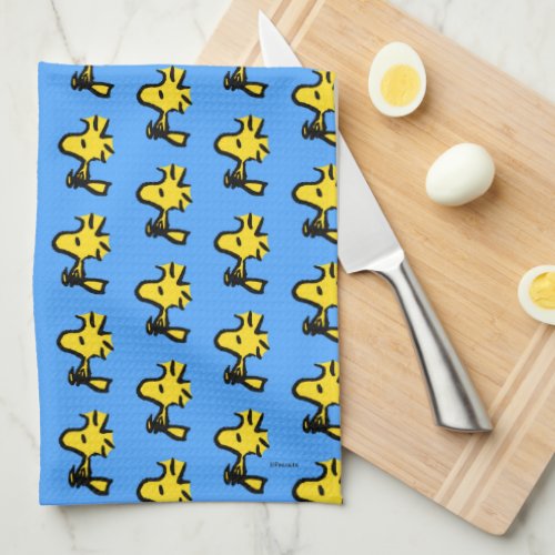 Peanuts  Woodstock Looking Ahead Kitchen Towel