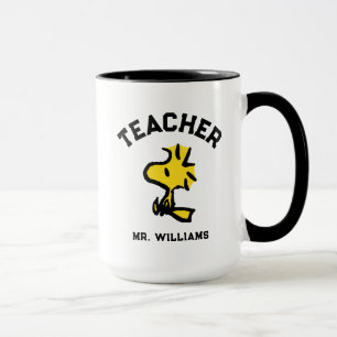 Peanuts Woodstock Looking Ahead Teacher Mug