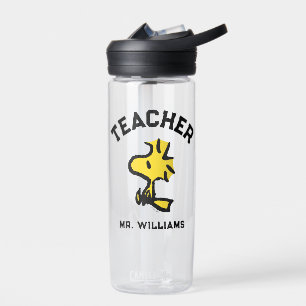Peanuts   Woodstock Looking Ahead Teacher Water Bottle