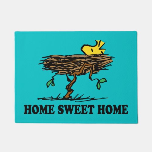 Peanuts  Woodstock Napping Doormat