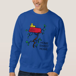 Peanuts Woodstock Napping in Snoopy's Dish Sweatshirt