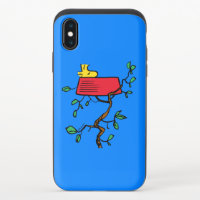Peanuts | Woodstock Napping in Snoopy's Dish iPhone X Slider Case