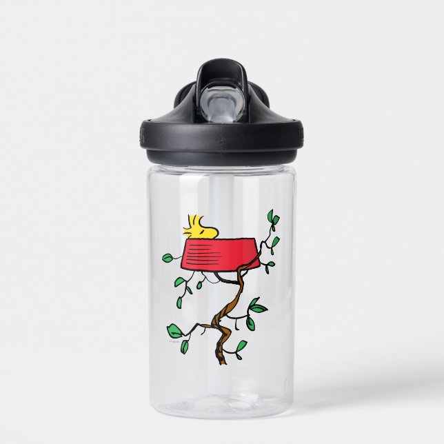 Peanuts | Woodstock Napping in Snoopy's Dish Water Bottle (Front)