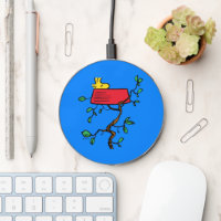 Peanuts | Woodstock Napping in Snoopy's Dish Wireless Charger