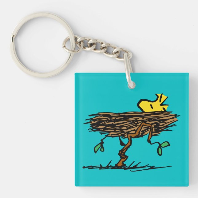 Peanuts | Woodstock Napping Keychain (Front)