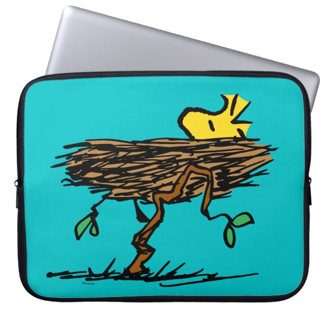 Peanuts | Woodstock Napping Laptop Sleeve (Front)