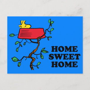 Peanuts Woodstock Napping New Address Postcard