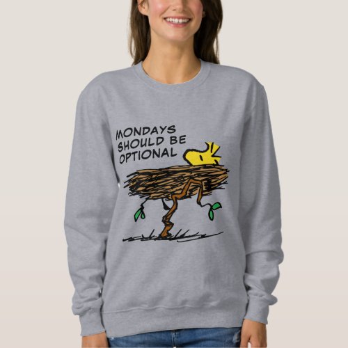 Peanuts  Woodstock Napping Sweatshirt