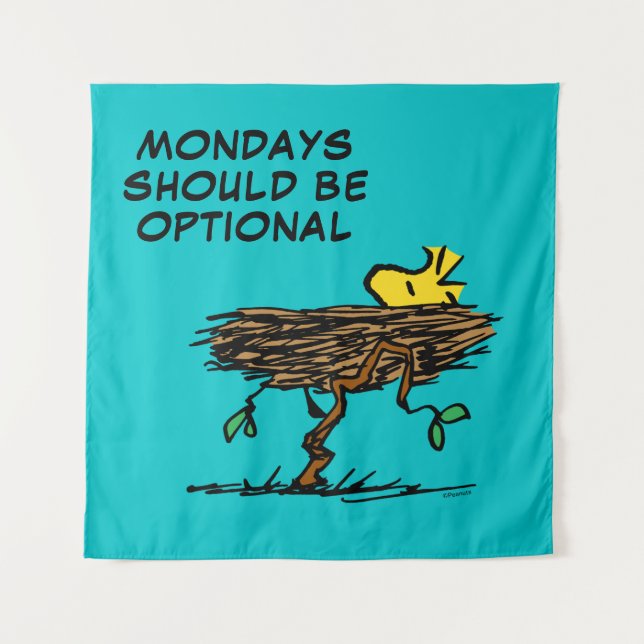 Peanuts | Woodstock Napping Tapestry (Front)