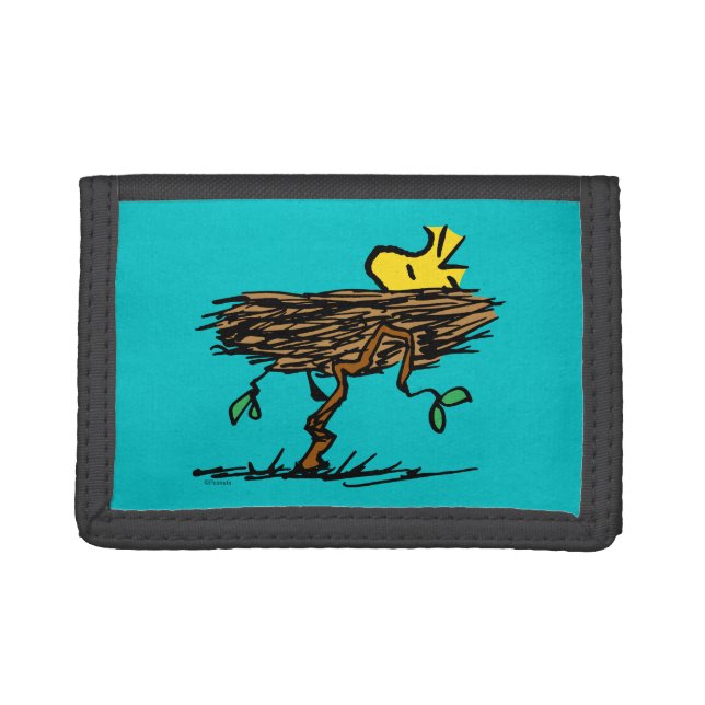 Peanuts | Woodstock Napping Trifold Wallet (Front)