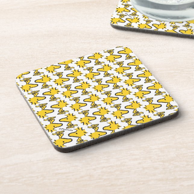 Peanuts | Woodstock Pattern Beverage Coaster (Left Side)