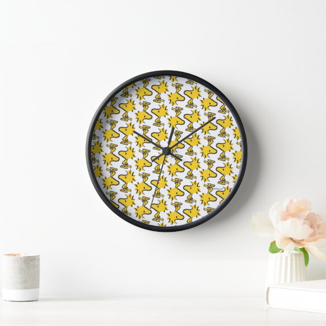 Peanuts | Woodstock Pattern Clock (Home)
