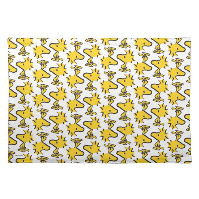 Peanuts | Woodstock Pattern Cloth Placemat (Front)
