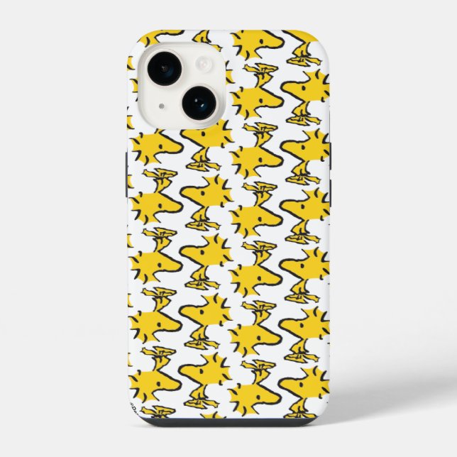 Peanuts | Woodstock Pattern Iphone Case (Back)