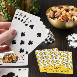 Peanuts Woodstock Pattern Playing Cards