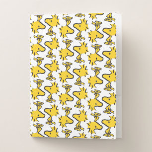 Peanuts   Woodstock Pattern Pocket Folder