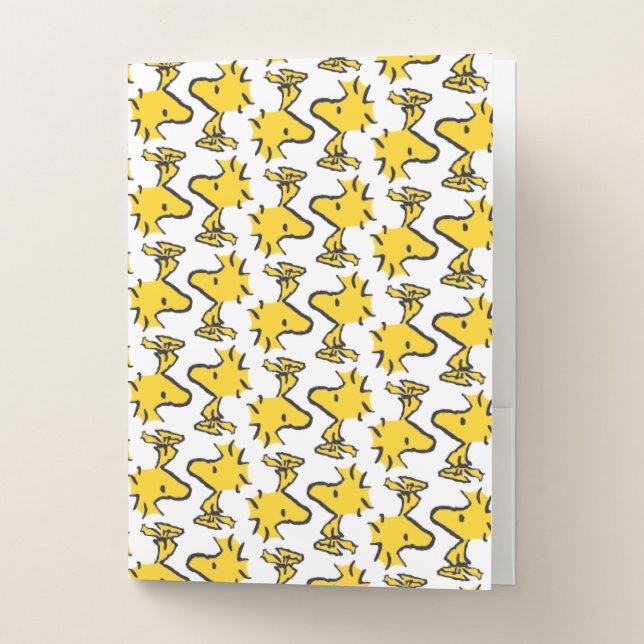 Peanuts | Woodstock Pattern Pocket Folder (Front)