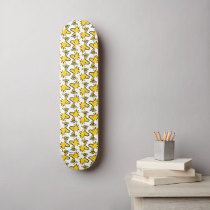 Peanuts Woodstock Pattern Skateboard