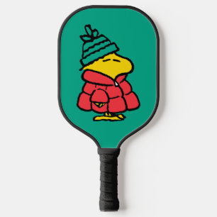 Peanuts Woodstock Puffy Winter Jacket Pickleball Paddle