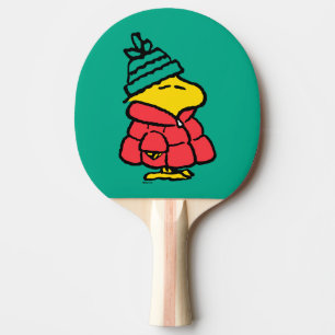 Peanuts   Woodstock Puffy Winter Jacket Ping Pong Paddle