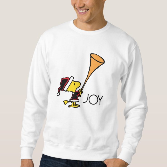 Peanuts | Woodstock Santa Claus Sweatshirt (Front)