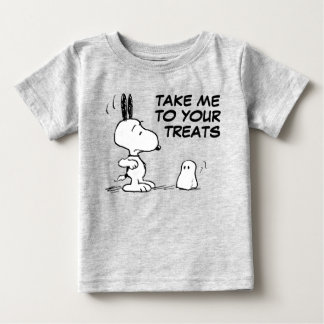 Peanuts | Woodstock Scares Snoopy Baby T-Shirt